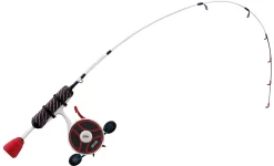 13 Fishing USAFF-LH-27UL FreeFall Ghost Patriot Edition Ice Combo
