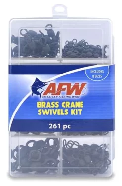 AFW TKB00004 Brass Crane Swivels Kit 261 Pieces