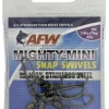 American Fishing Wire Mighty Mini Stainless Steel Snap Swivels