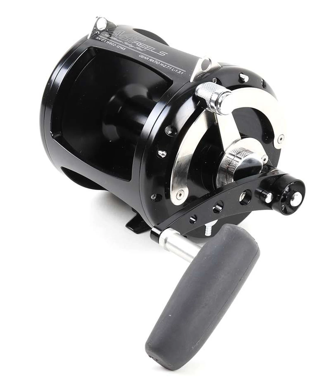 Avet EXW 80/2 Two-Speed Lever Drag Big Game Reel Black 1 Avet EXW 80/2 Two-Speed Lever Drag Big Game Reel Black
