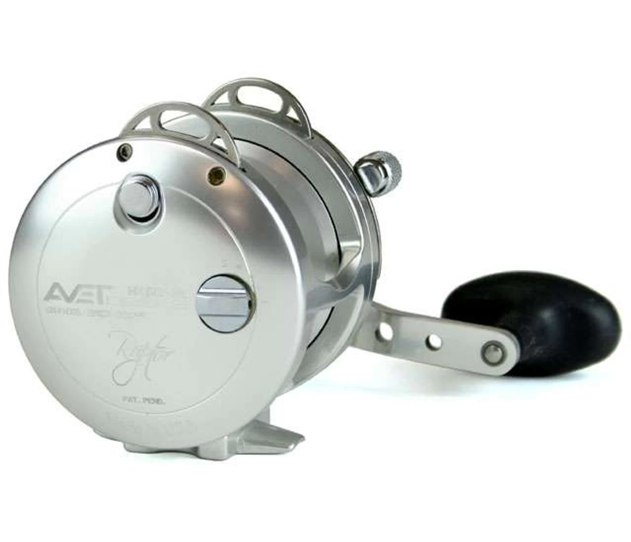 Avet HX 5/2 MC Raptor LH Two-Speed Lever Drag Casting Reel - Silver 2 Avet HX 5/2 MC Raptor LH Two-Speed Lever Drag Casting Reel - Silver - Image 2