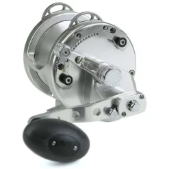 Avet HX 5/2 MC Raptor LH Two-Speed Lever Drag Casting Reel - Silver