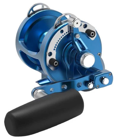 Avet HXW Raptor 3-Speed Lever Drag Casting Reel - Blue 1 Avet HXW Raptor 3-Speed Lever Drag Casting Reel - Blue