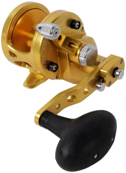Avet SXJ 6/4 G2 NGP 2-Speed Reel - Gold (No Glide Plate)