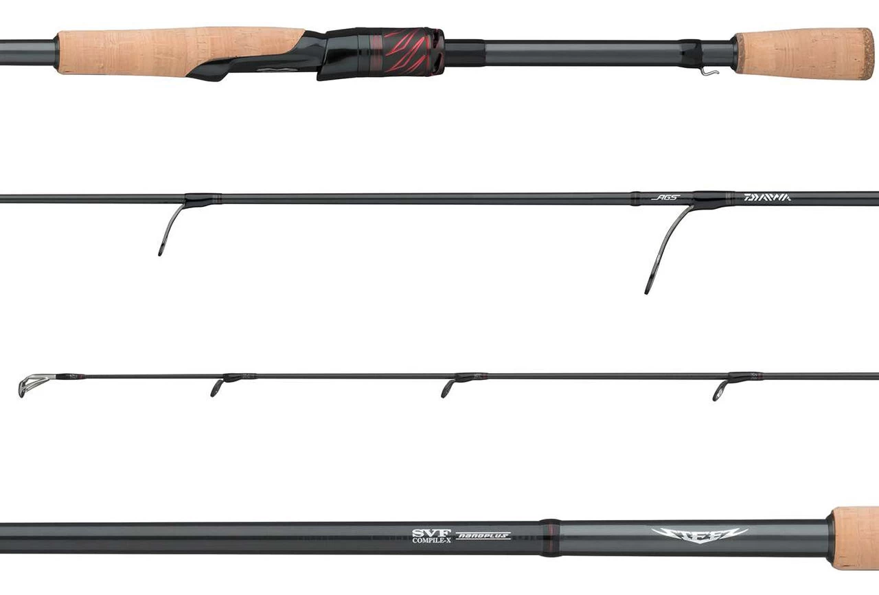 Daiwa 2021 Steez AGS Bass Spinning Rods