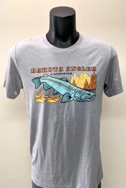 Dakota Angler Underwood Logo T-Shirt -Fishing Equipment Store dakota angler underwood logo t shirt athletic gray m 28428419760191 5000x