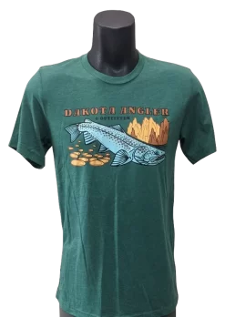 Dakota Angler Underwood Logo T-Shirt -Fishing Equipment Store dakota angler underwood logo t shirt grass green s 28428418023487 5000x
