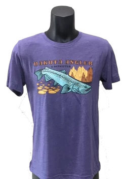 Dakota Angler Underwood Logo T-Shirt -Fishing Equipment Store dakota angler underwood logo t shirt purple s 28428416778303 5000x