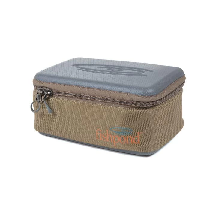 Fishpond Ripple Reel Case- Large- Sand/Saddle Brown 2 Fishpond Ripple Reel Case- Large- Sand/Saddle Brown - Image 2