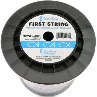 Izorline 002568 First String Heavy-Duty Mono Line - 50lb - Blue - 1kg Bulk Spool 1 Izorline 002568 First String Heavy-Duty Mono Line - 50lb - Blue - 1kg Bulk Spool