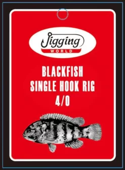 Jigging World Blackfish Single Hook Rigs