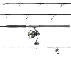 Ocean Tackle International OTI-TS27102540 Popping Rod/Daiwa SALTIGA8000-H Spinning Reel Combo