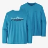 Patagonia Men's Long Sleeve Capilene Cool Daily Fish Graphic Shirt