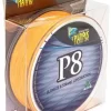 Platypus P8 Braid Fishing Line - 30 Lb X 150 Yd - High Vis Orange