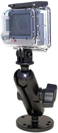 RAM MOUNTS RAM 1" Ball Mount W/ Custom GoPro Hero Adapter