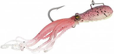 Savage Gear 3D Octopus - 4in - Pink Glow 1 Savage Gear 3D Octopus - 4in - Pink Glow