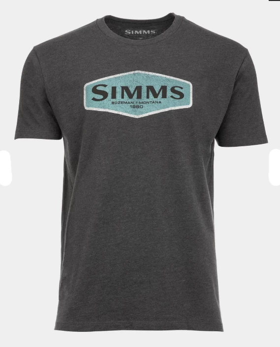 Simms Men's Logo Frame T-Shirt 1 Simms Men's Logo Frame T-Shirt
