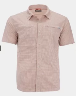 Simms Stone Cold Short Sleeve Fishing Shirt
