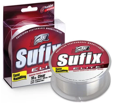 Sufix Elite Monofilament Fishing Line Clear 1 Sufix Elite Monofilament Fishing Line Clear