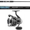 TackleDirect Silver Hook/Daiwa BGMQ6000D-H BG MQ Spinning Combo