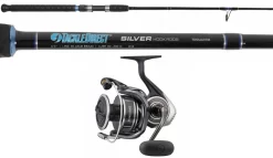 TackleDirect Silver Hook/Daiwa BGMQ6000D-H BG MQ Spinning Combo