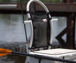 TackleWebs Bungee/Grommet 12in X 16in Gear Storage Pocket -Fishing Equipment Store tacklewebs tw12blk bungee grommet gear storage pocket 32660.1651326824