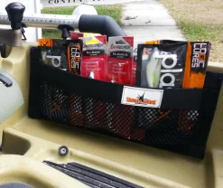 TackleWebs Hook And Loop 14in X 6in Gear Storage Pocket -Fishing Equipment Store tacklewebs tw146blkv hook and loop gear storage pocket 2pk 94733.1651326834