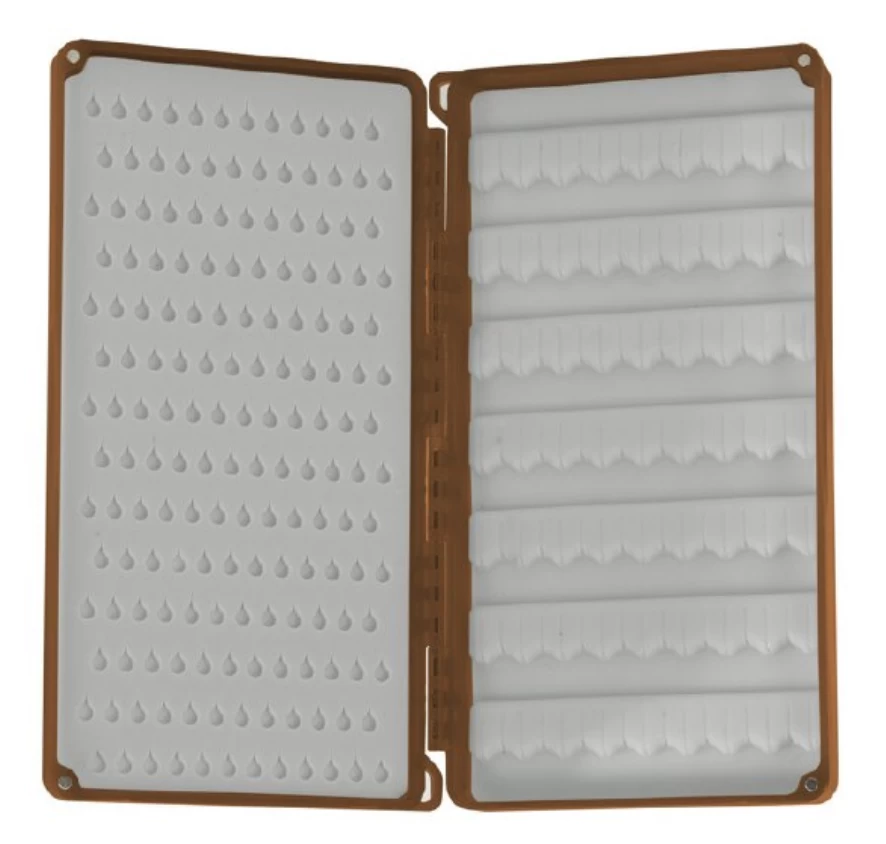 Fishpond Tacky Double Haul Fly Box- Burnt Orange 1 Fishpond Tacky Double Haul Fly Box- Burnt Orange